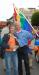 NDP leader Jack Layton joined Denise for Victoria's parade